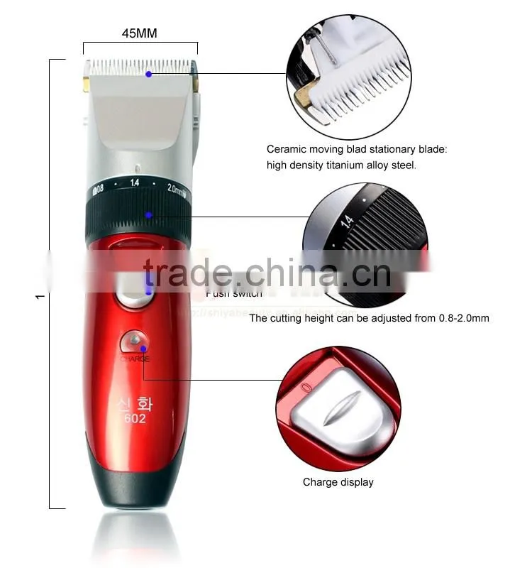 Hot Popular china Baby Rechargeable Price Razor Blade Sharpening Hair Cutting Battery Power Clipper Trimmer Shaver Manufacturer