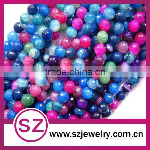hot colorful agate Semi-precious Gemstone for sale ,gemstone beads 2015