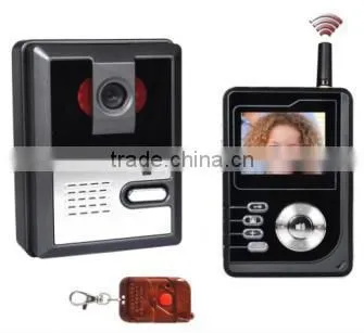 2.4 Inch color wireless video door phone , lcd color monitor,villa wireless video door phone