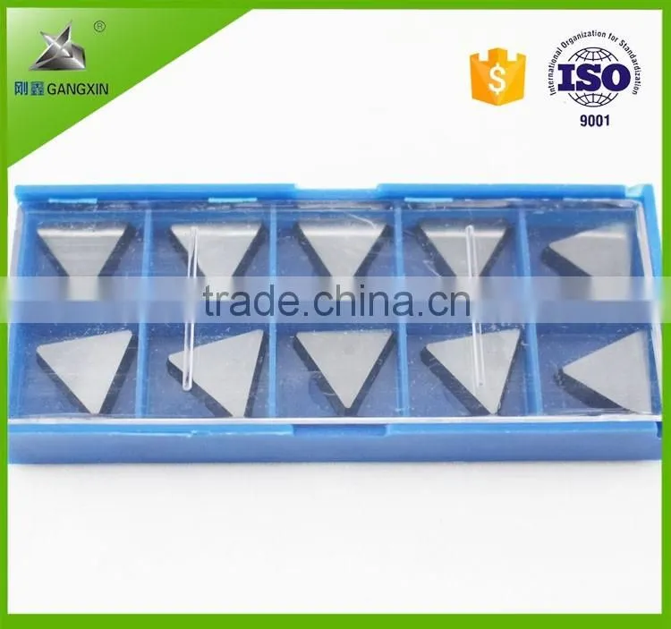 YG6/p30 tungsten carbide brazed tips, lathe tips with silver and golden color