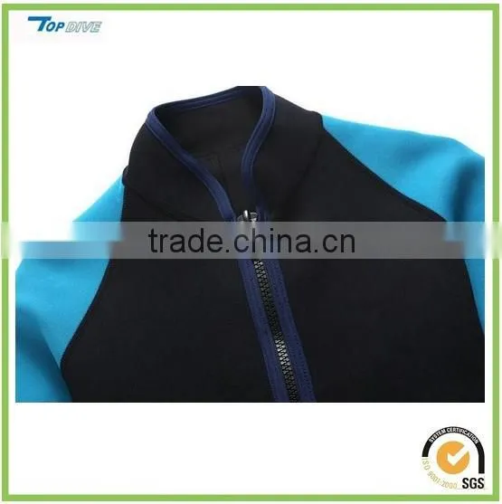 2mm Men Neoprene Diving Swimsuit jacket Scuba Diving Swimwear Cold-proof Warm Surfing Wetsuits