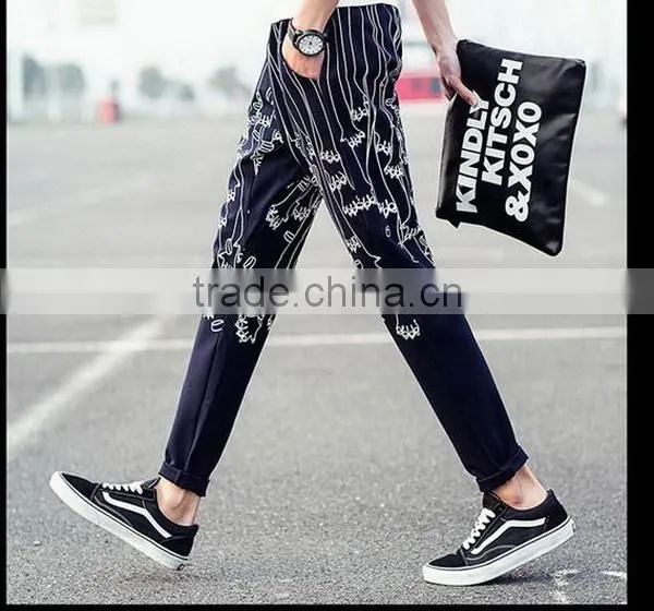 New style best selling top brand men casual trousers