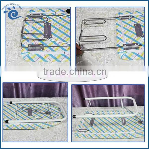 Tabletop Ironing Board 61.6*30.2*17.7CM TC Cloth Covered Wood Small Table Ironing Board