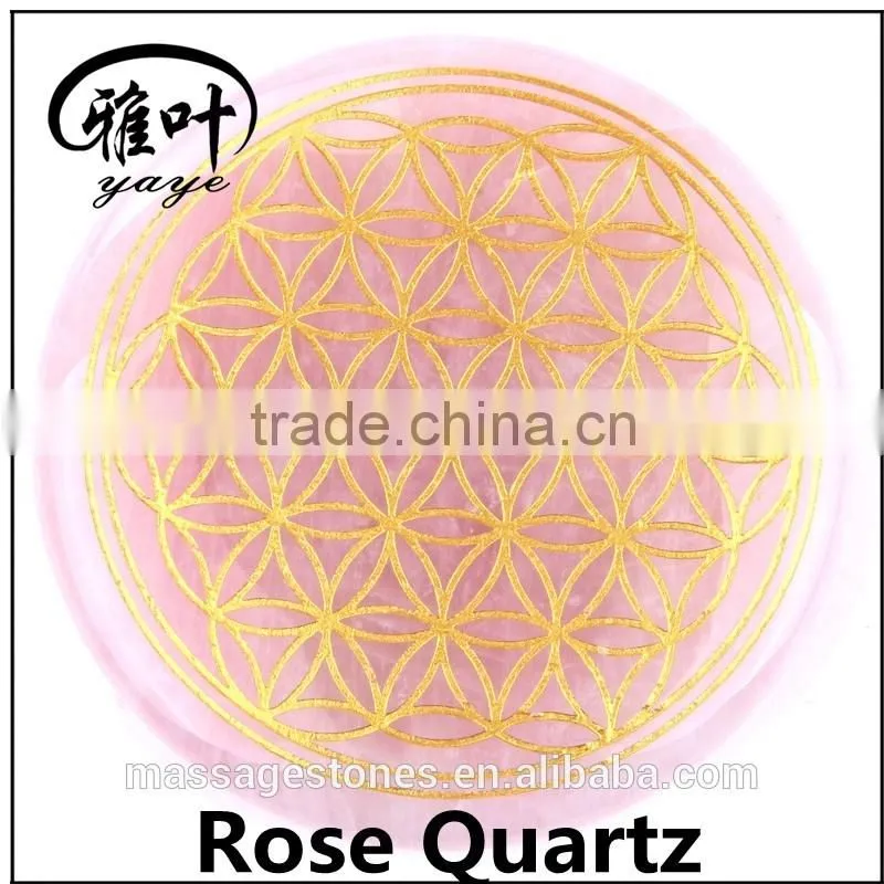 Wholesale White Jade Pendants Engraved Tree of Life