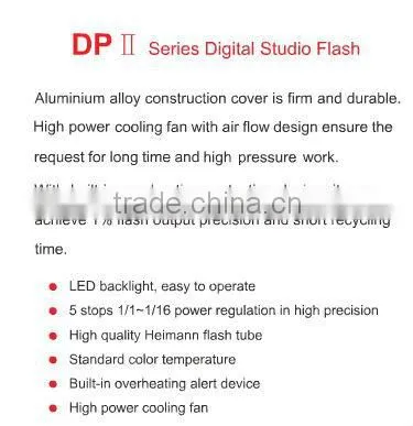 Jinbei DPII Series Professional Studio Flash Kit - Kit 1, Strobe, Studio Equipment, Photographic Equipment