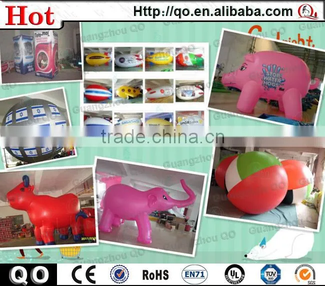 Good quality large cute rabbit inflatable cartoon model for sale
