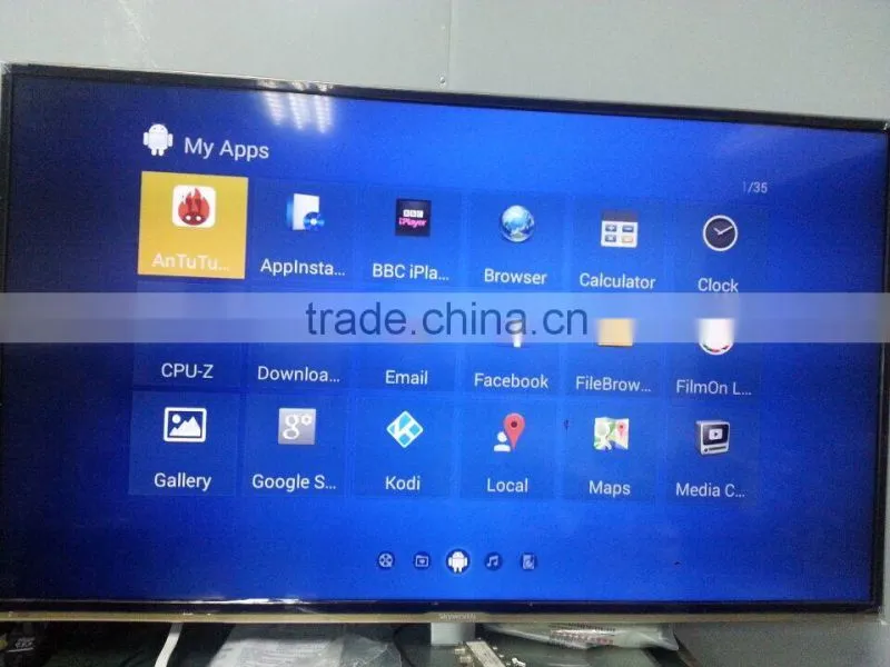Quad core android tv box full hd 1080p H.265 android tv box 4.4.2