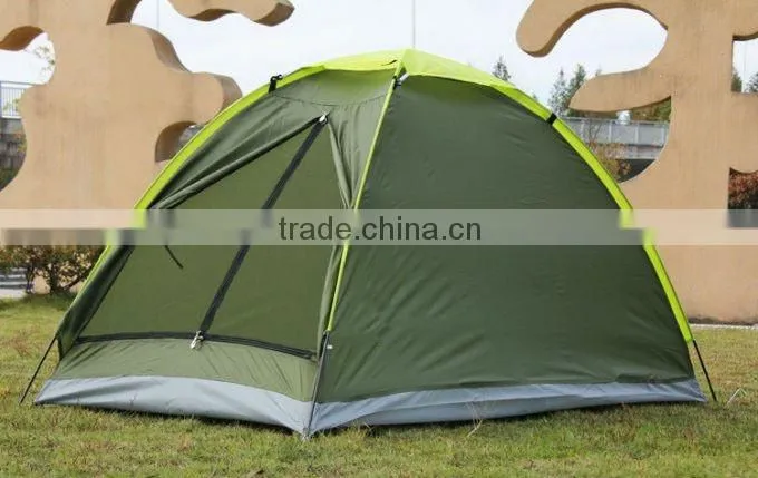 single layer camping tent for 1 person