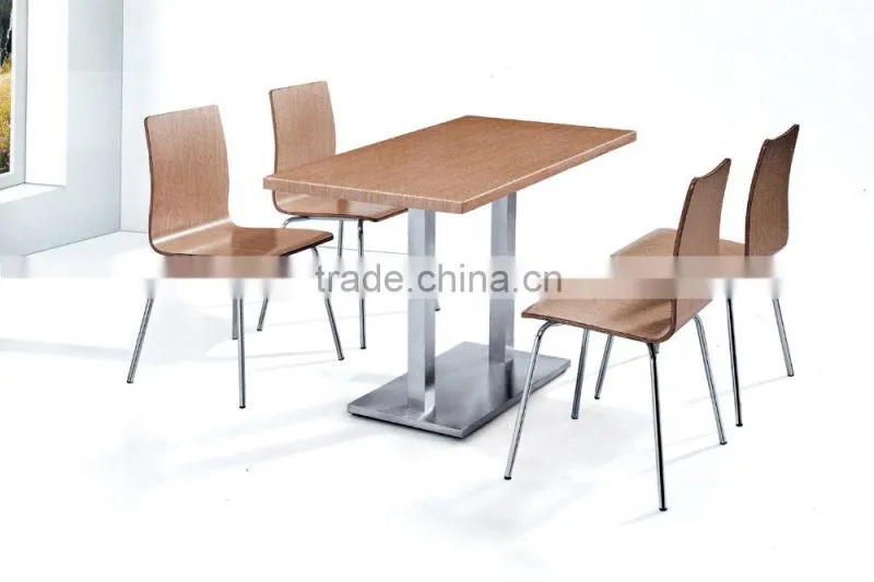 Solid Surface Table Chairs, High End Restaurant Table Set, Solid Surface Table GZH-G725+T512