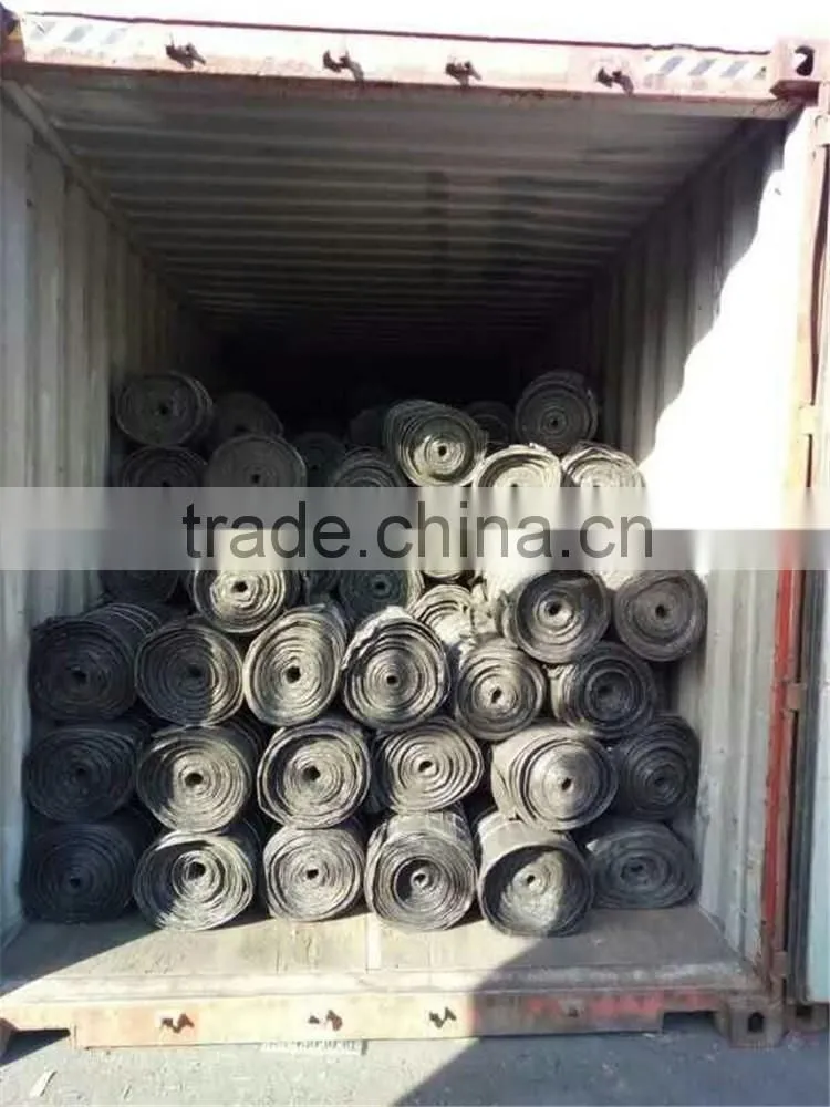 Woven black landscape fabric welded wire mesh and PP landscape fabric 14 ga welded wire with silt fence (UV Resistance)