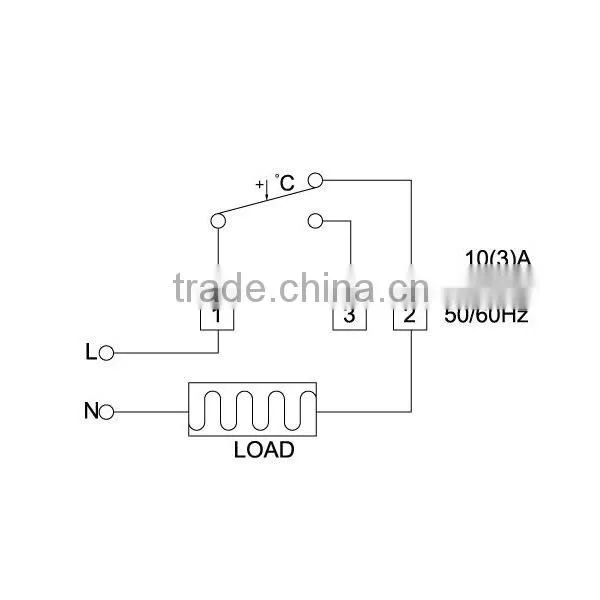 TH2107 mechanical room thermostat