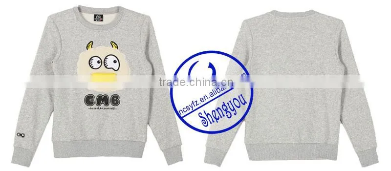 2015 Custom Quality Mens Pullover Sweatshirts with Printed