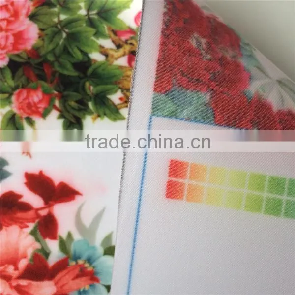 popular thickner silk textile dye sublimation fabric