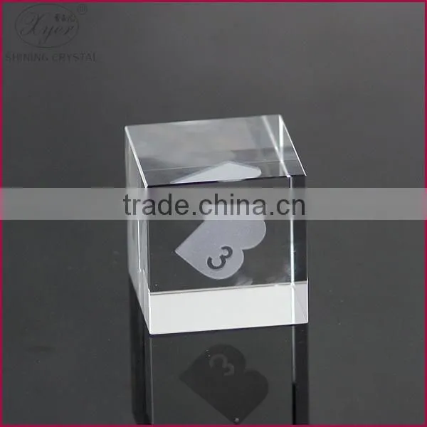 optical laser engraving blank crystals