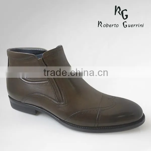 Stylish Genuine Leather Wellington Boot