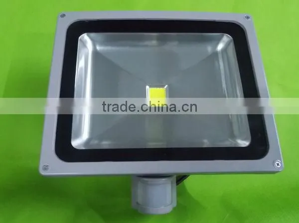 outdoor led flood light with pir sensor10W/20W/30W/50W with CE/RoHS