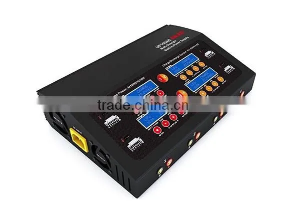 100W AC/DC QUAD RC balance charger for LiIo/LiPo/LiFe/NiCd/NiMH/Pb battery