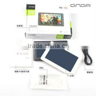 5" Onda VX580W Fashion Allwinner A10 1.5GHz 5 Points Android 4.0 Touch Screen Tablet PC
