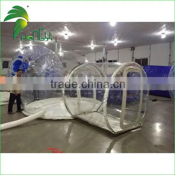 Most Popular Outdoor Attractive Clear Inflatable Bubble Camping Tent