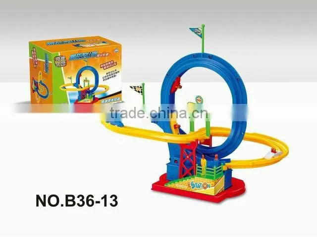 Plastic new track car