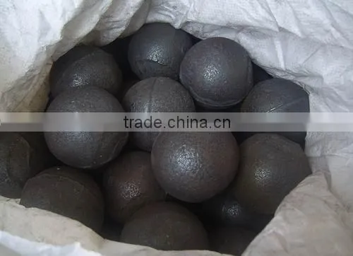 Heat-treatment grinding steel ball