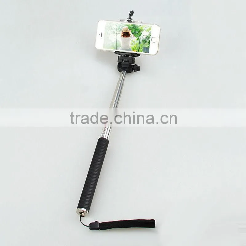 New Products 2015 Monopod Selfie Stick With Bluetooth Remote Shutter Z07-5 Plus Paypal Accepted