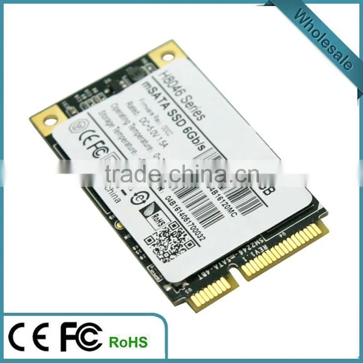half size msata ssd mSATA III 6Gb/s 2.5in made in China
