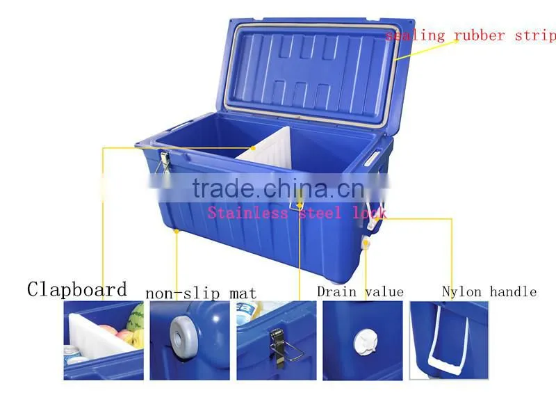 Fish man cooler boat ice chest fish cooler box (use in boat and travel)