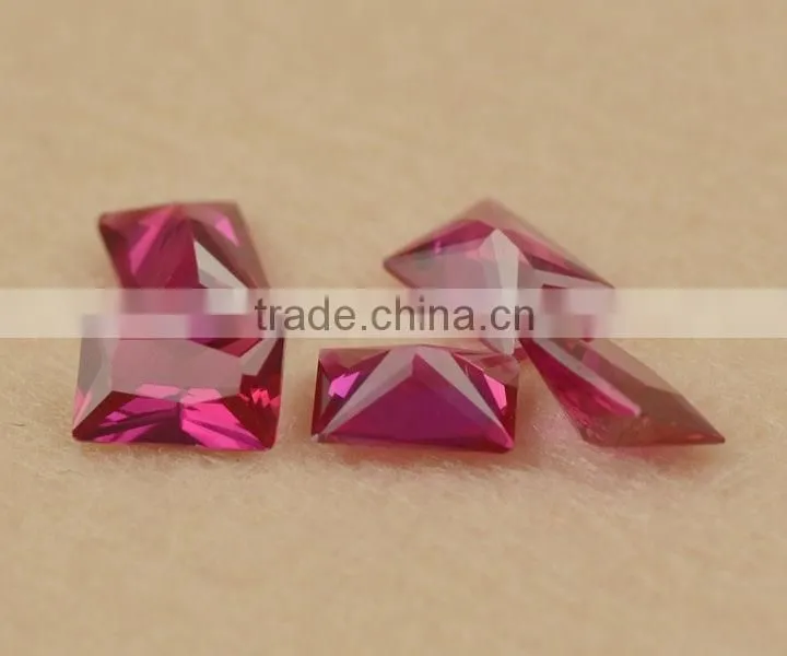wholesale brilliant cut 5# synthetic corundum or natural corundum price