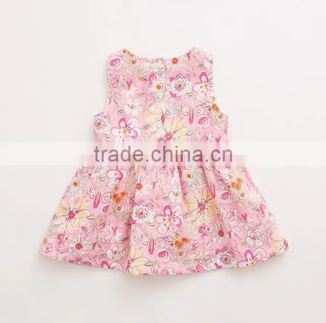 2015 new fashion baby flower girl dress prices