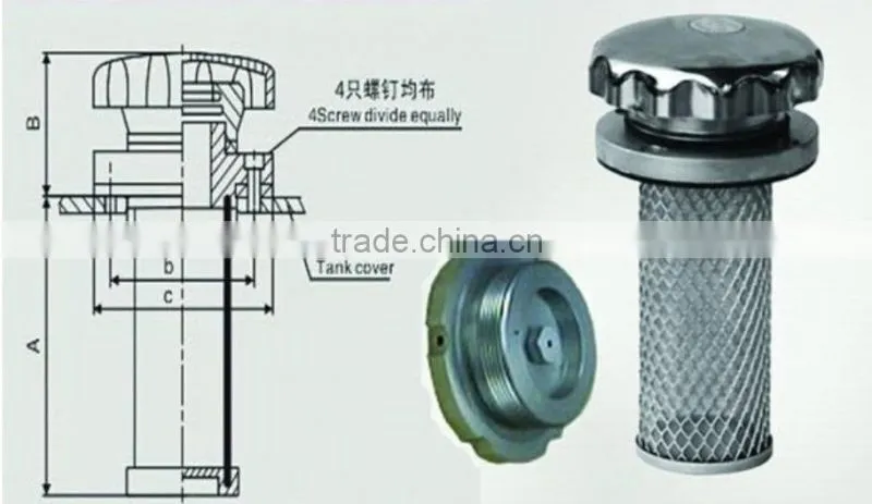 Air filter Tank cap