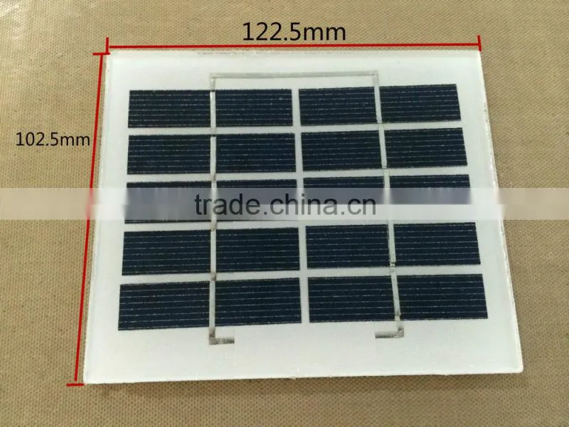 Durable small size environmental poly solar panel 5V1W for sale