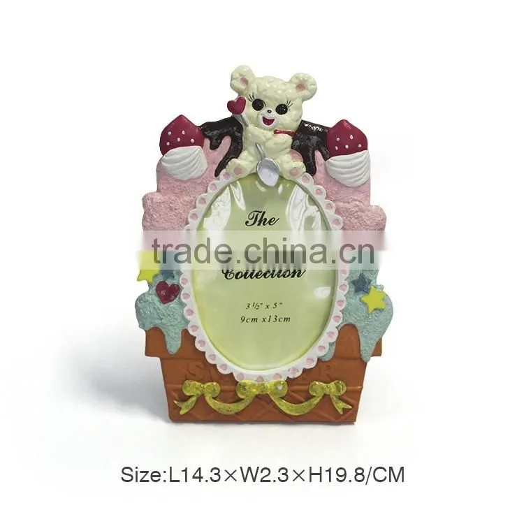 Christmas Resin Photo Frame Polyresin Customized Love Photo Picture Frame