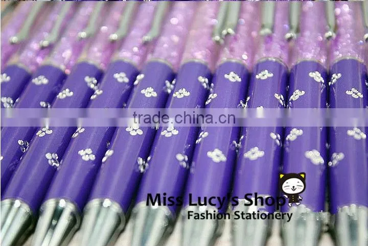 2013New Korean stationery kawaii cute novelty diamond ballpoint for ipad for iphone touch pen