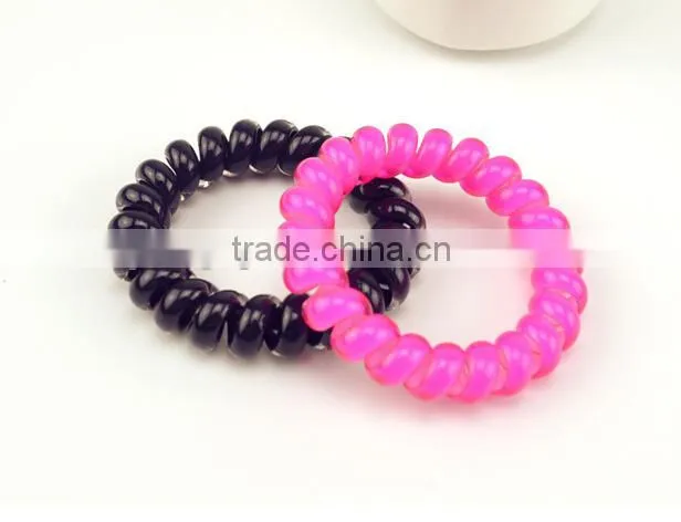 Traceless Fabric Telephone line Elastic Hair Ring