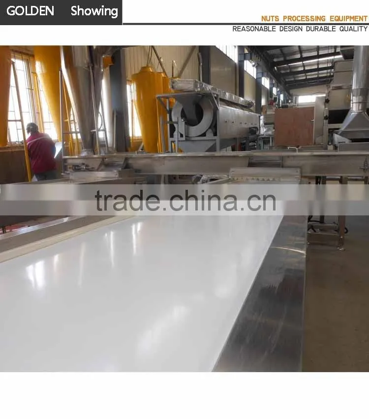 Nut Processing Machines Peanut Roasting Chopping Processing Line