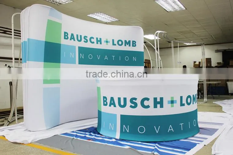 Dye Sublimation Full Color Print Exhibition Booth Decoration