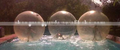 quality transparent colorful inflatable water ball water walking ball