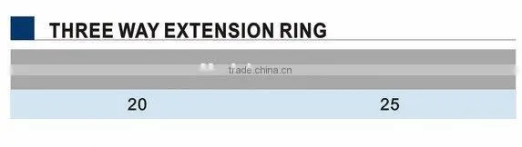 Three Way Extension Ring (PVC DIN Standard Electrical Fitting )