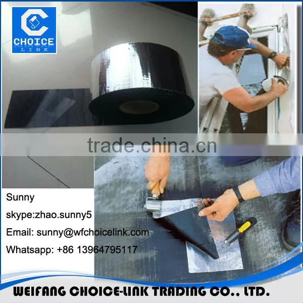 Aluminum foil adhesive tape for sealing