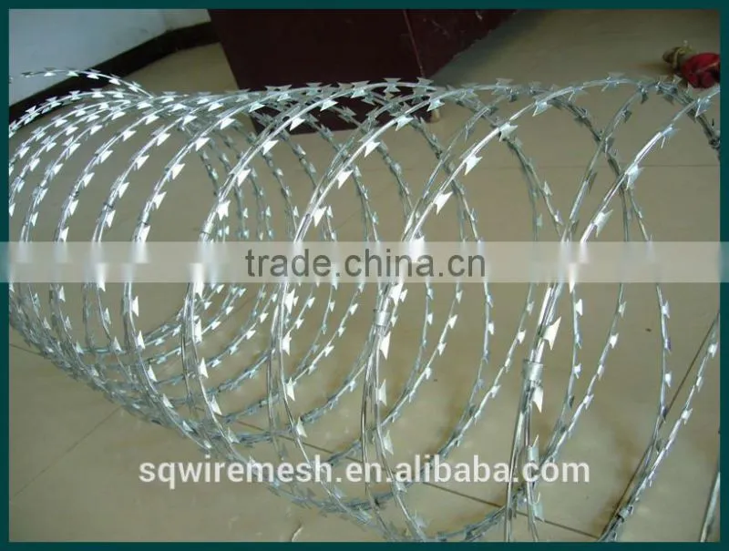 razor barded wire