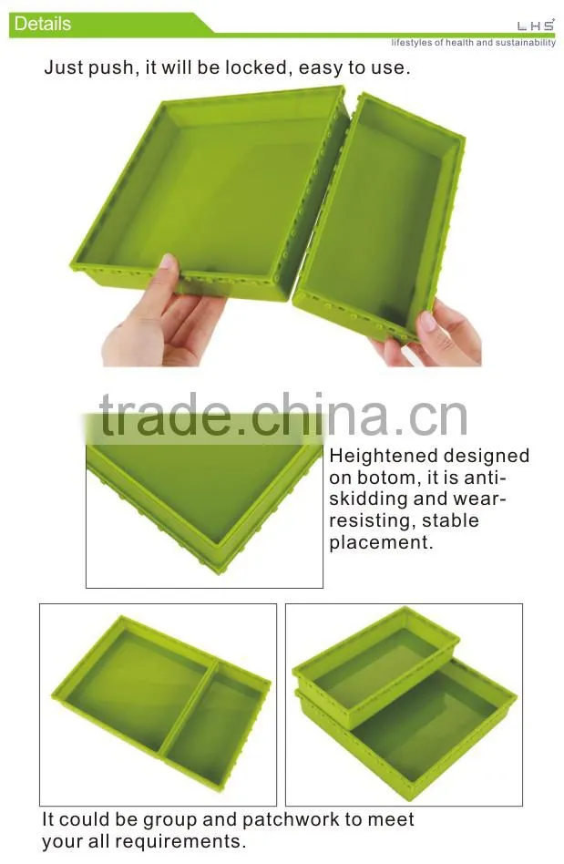 Kitchen bathroon mutil-function Plastic drawer divider