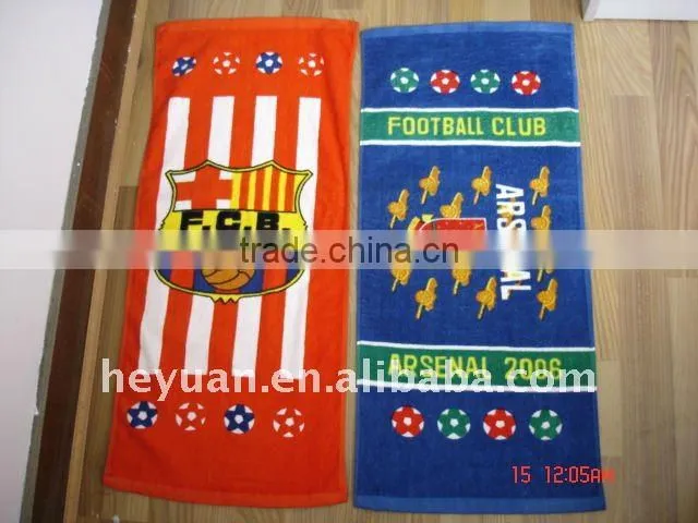 Custom 100% cotton towels