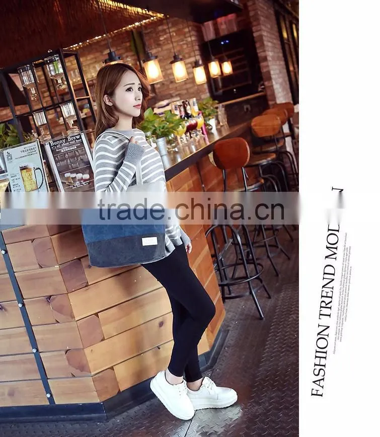 Cheap fashion beach bag canvas bag