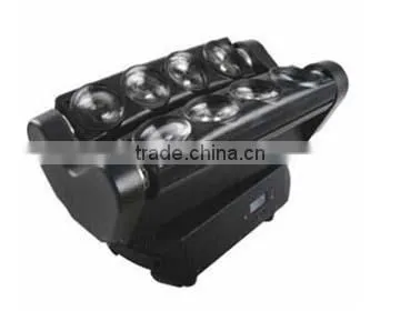 Colorful Pro DJ LED Beam Moving Head Spider Light 8PCS 12W RGBW 4in1