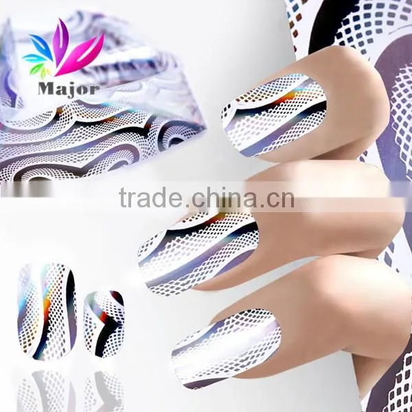 Fashion Nail Art Transfer Stickers 3D Design nail foil