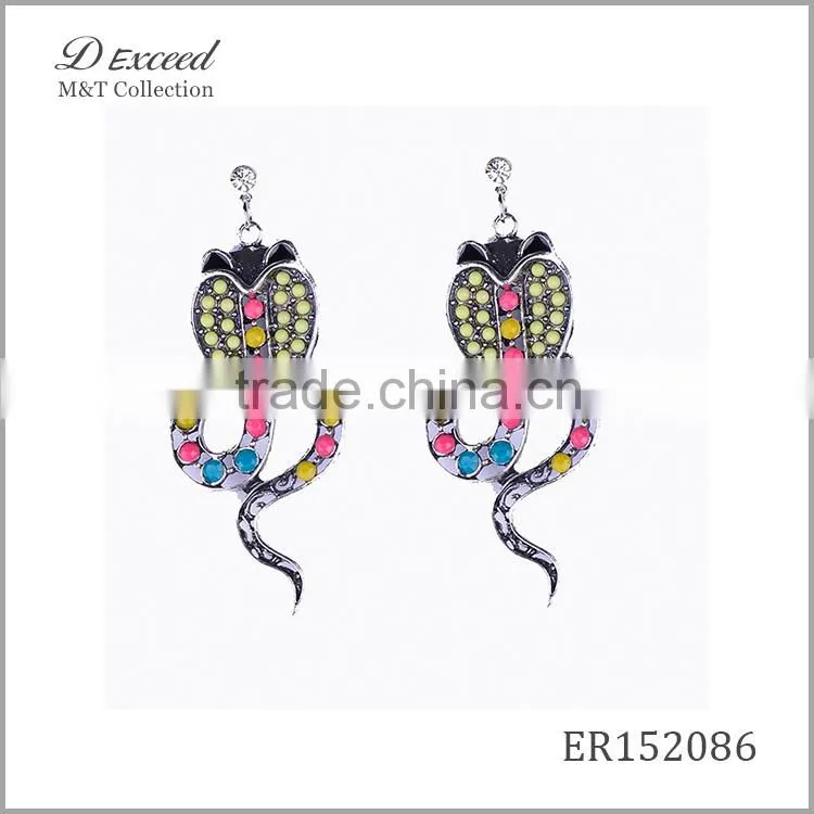 New Designs Ladies/Women's Vintage Jewellery Earrings Bohemian Style Cobra Gold/Silver Plating Drop Earrings