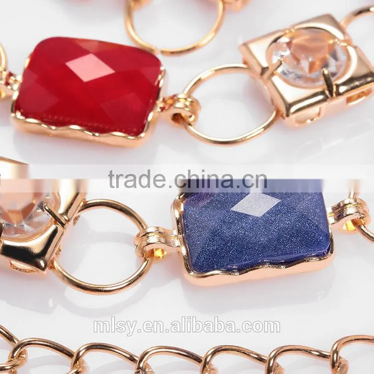 Fancy gold waist chain jewelry Brightness F1-80147