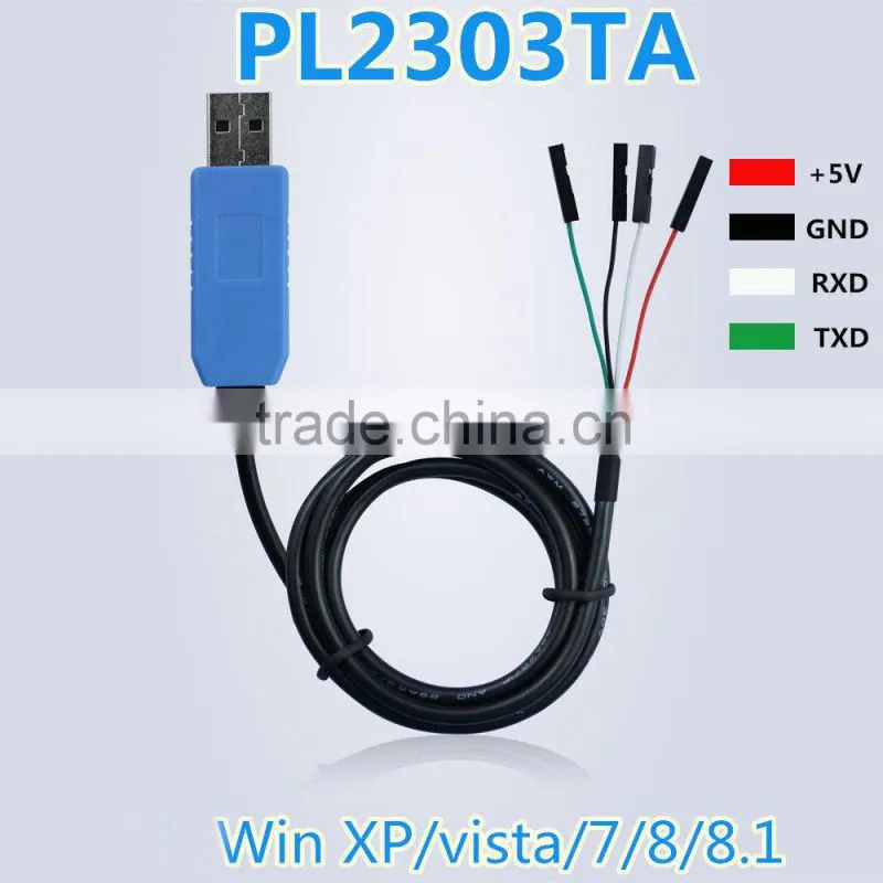 Module Converter Serial Adapter Cable F Win Xp/7/8/8.1 Pl2303ta Usb