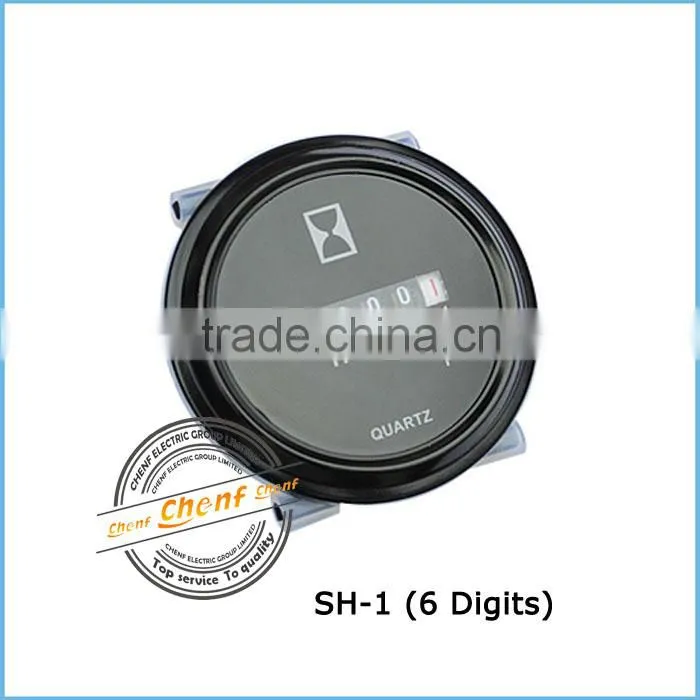 CE Approval 7 Digits Mechanical Hour Meter / Timer ( 0 to 99999.99 Hours)